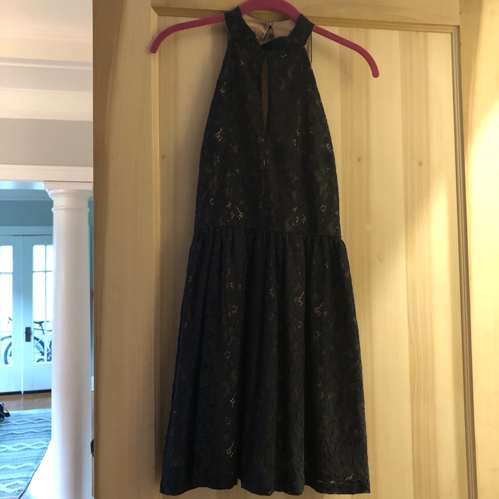 New With Tags J.O.A. Navy Lace Dress